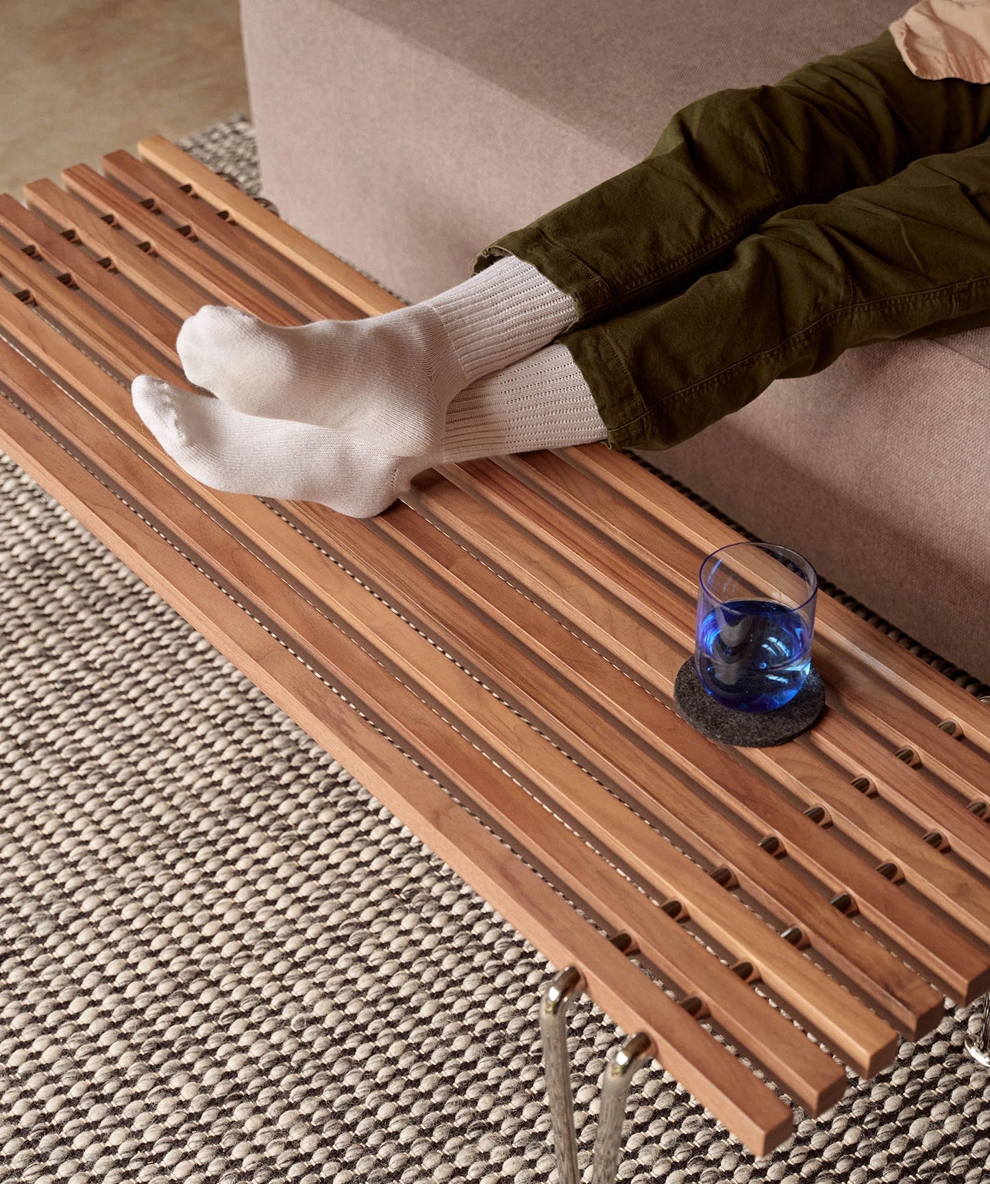 The Acton Slat Bench