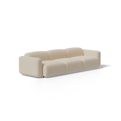 Three-Piece Soft Serve Sectional