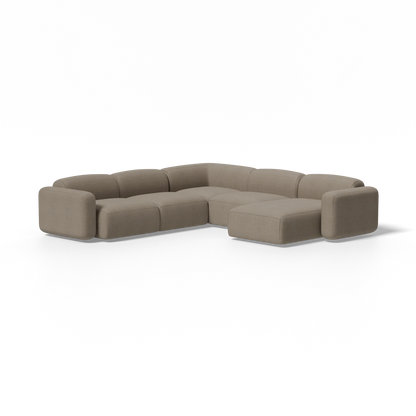 Five-Piece Soft Serve Sectional