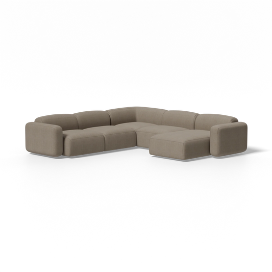 Five-Piece Soft Serve Sectional