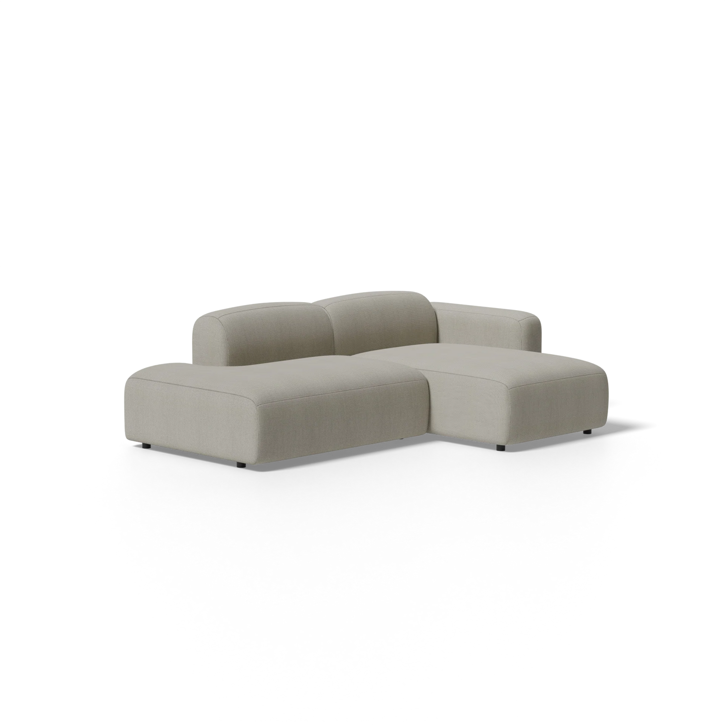 Two-Piece Soft Serve Sectional