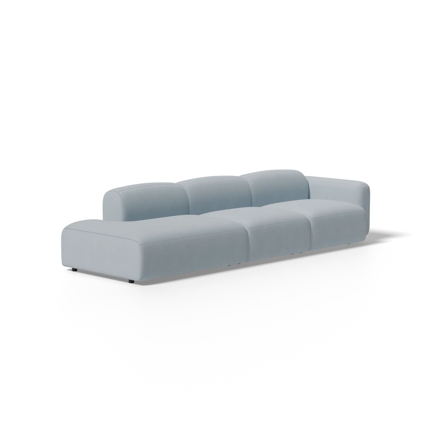 Three-Piece Soft Serve Sectional