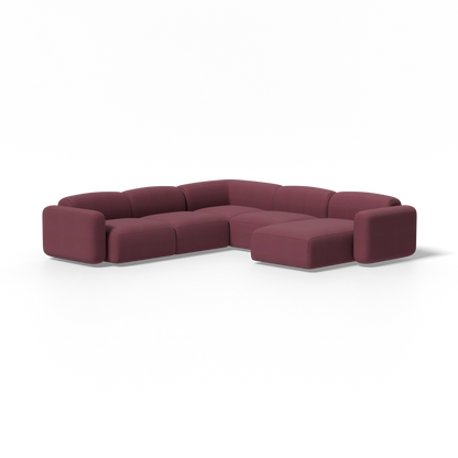 Five-Piece Soft Serve Sectional