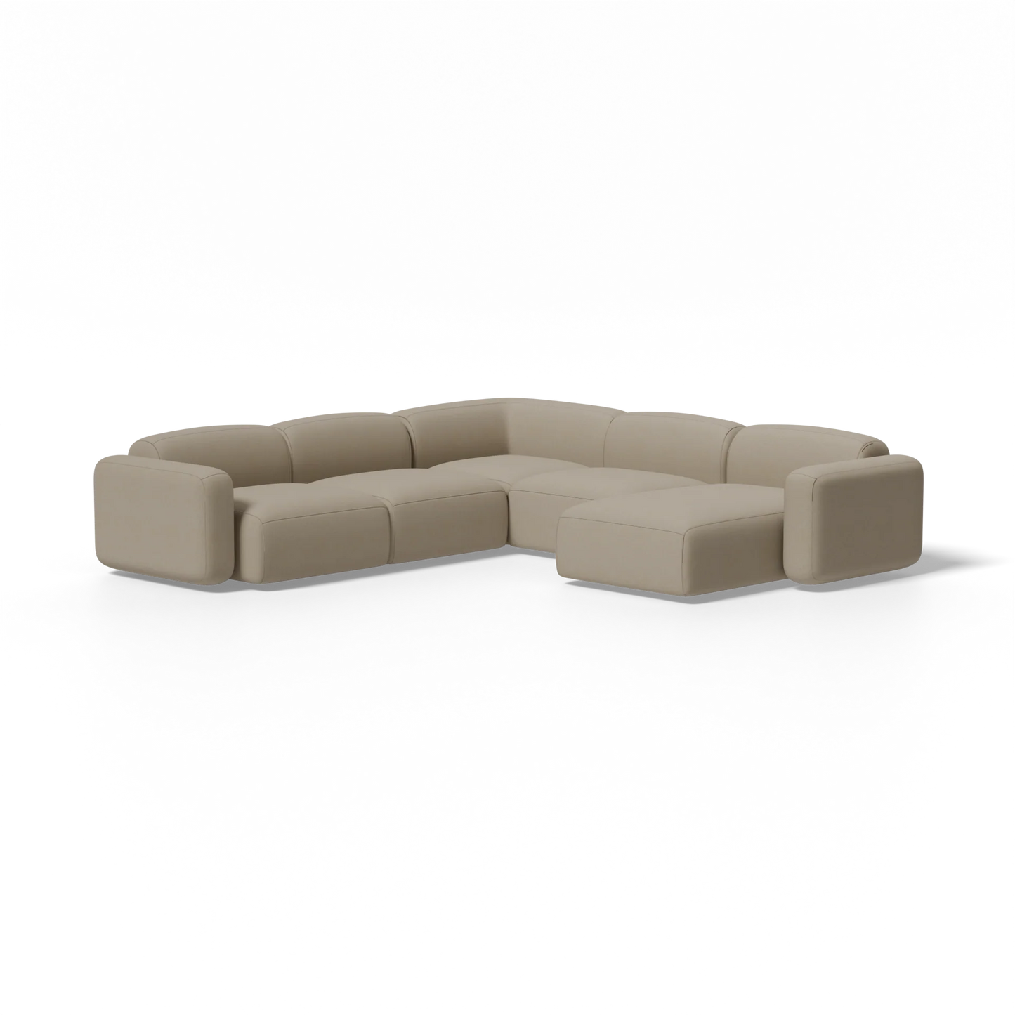 Five-Piece Soft Serve Sectional