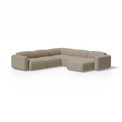 Five-Piece Soft Serve Sectional