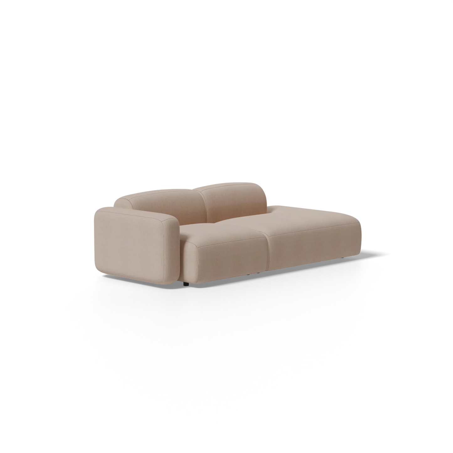 Two-Piece Soft Serve Sectional