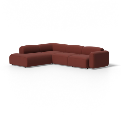 Four-Piece Soft Serve Sectional