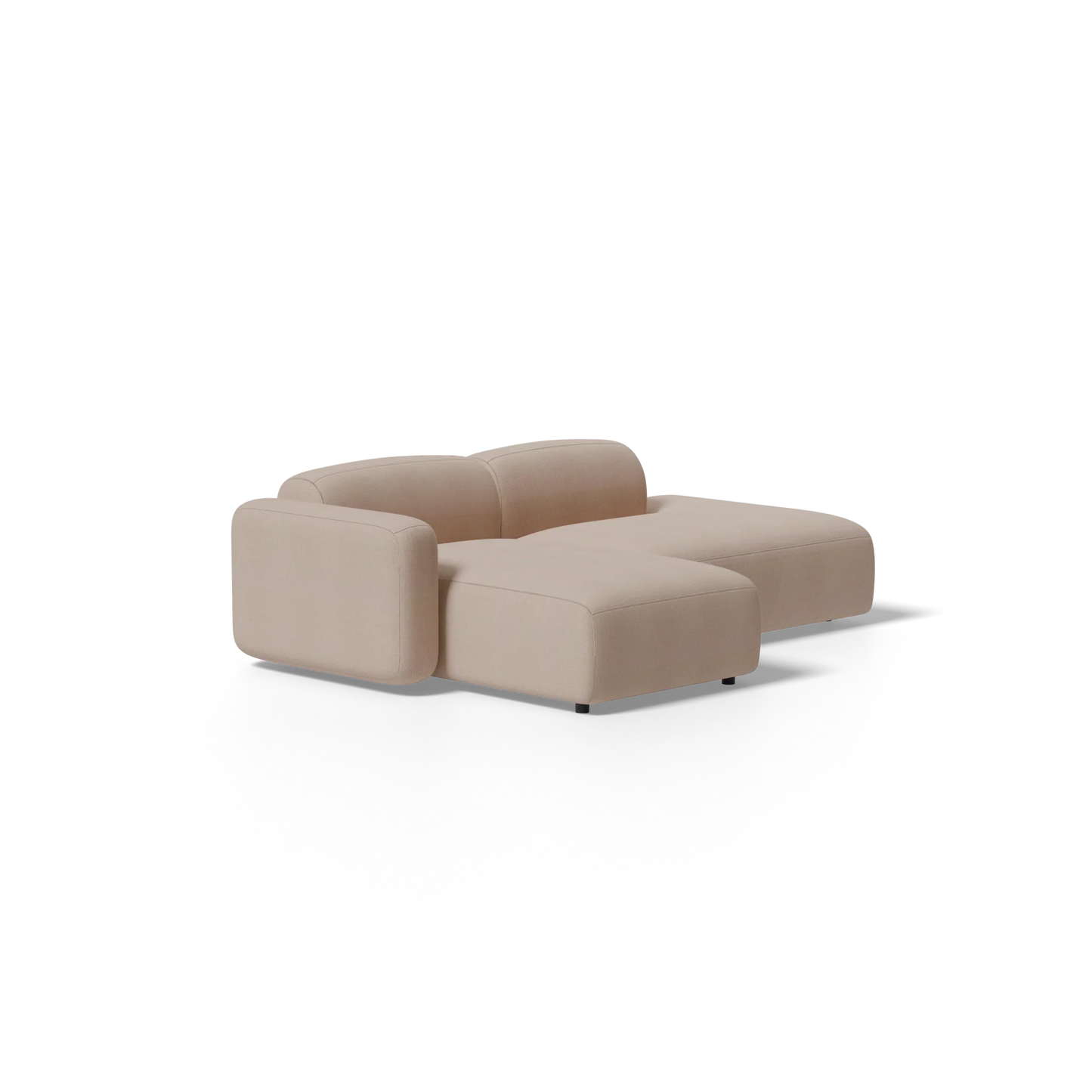 Two-Piece Soft Serve Sectional