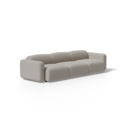 Three-Piece Soft Serve Sectional