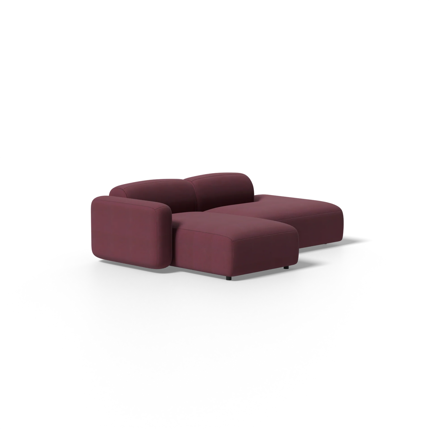 Two-Piece Soft Serve Sectional