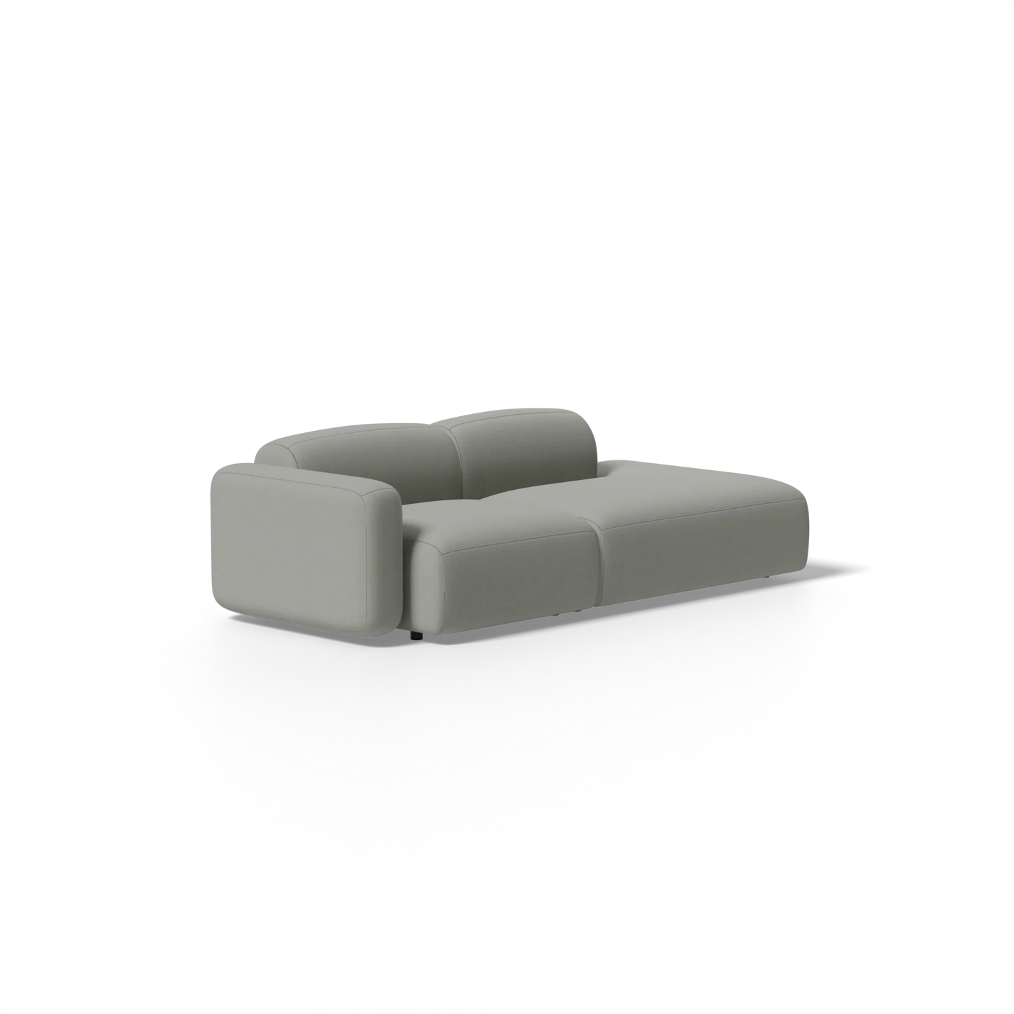 Two-Piece Soft Serve Sectional