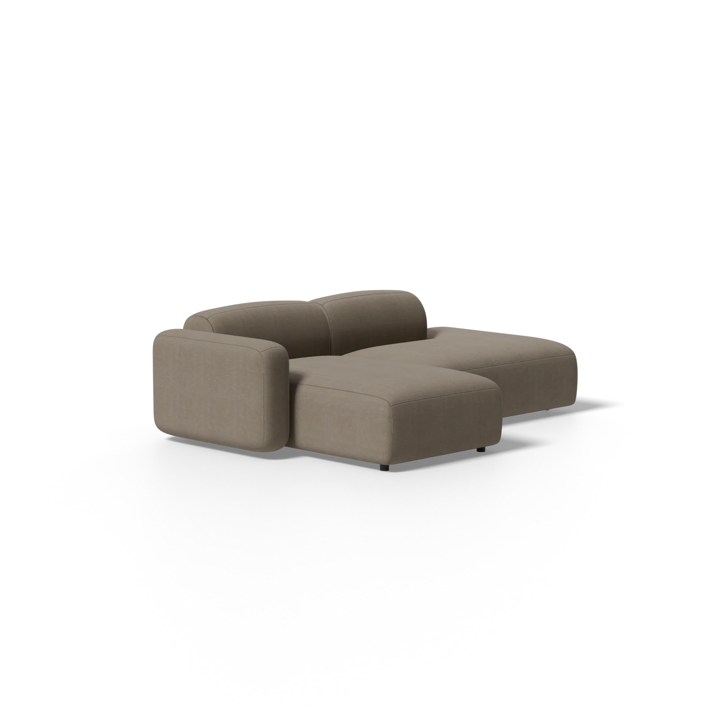 Two-Piece Soft Serve Sectional