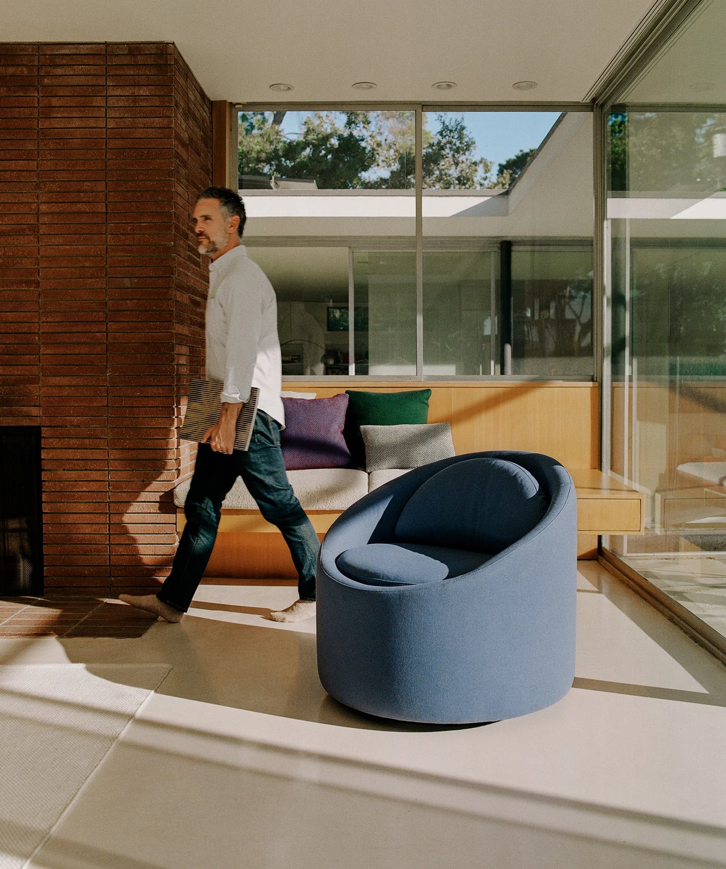 The Gere Easy Chair - Swivel