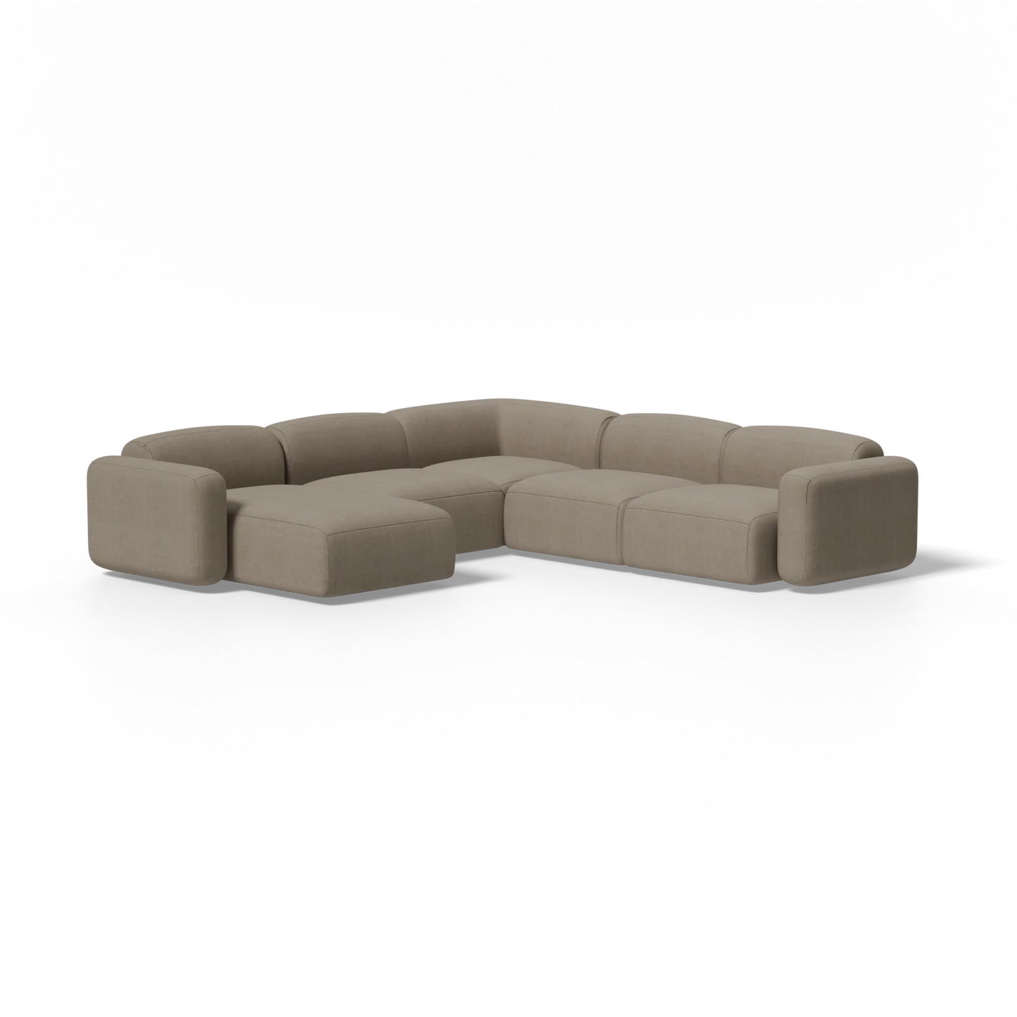 Five-Piece Soft Serve Sectional