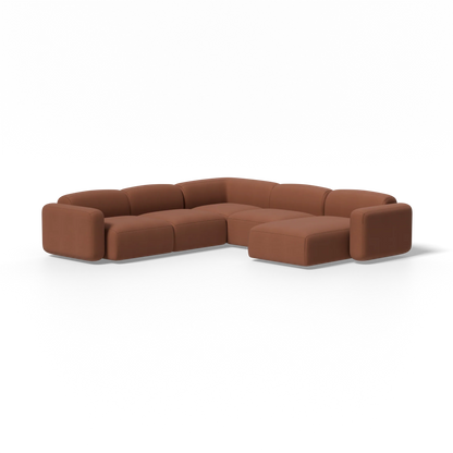 Five-Piece Soft Serve Sectional