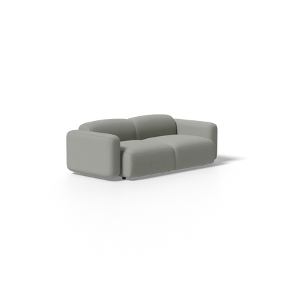 Two-Piece Soft Serve Sectional