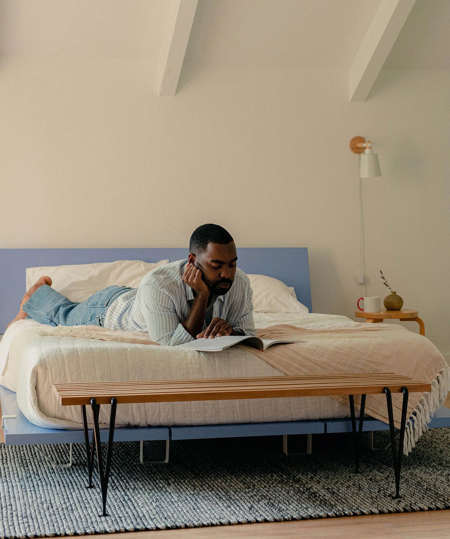 The Acton Slat Bench