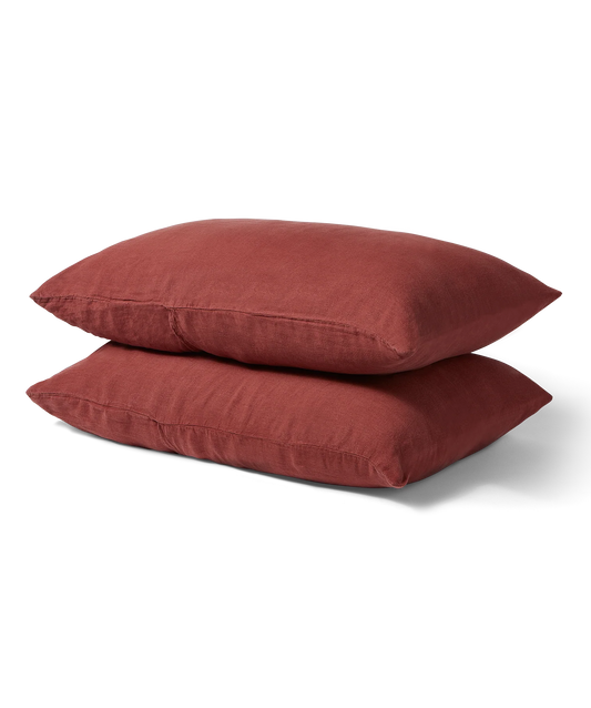 Linen Pillow Case Set