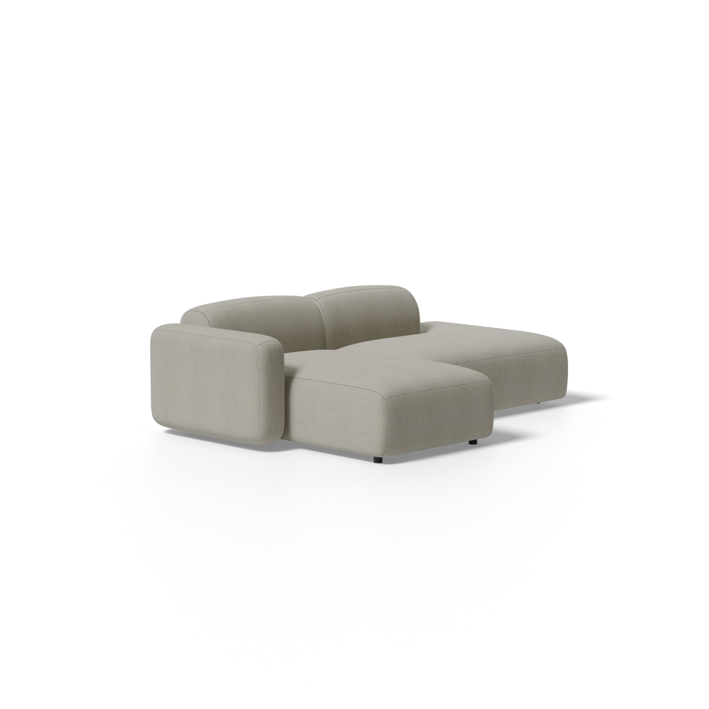 Two-Piece Soft Serve Sectional
