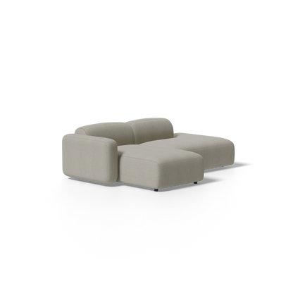 Two-Piece Soft Serve Sectional