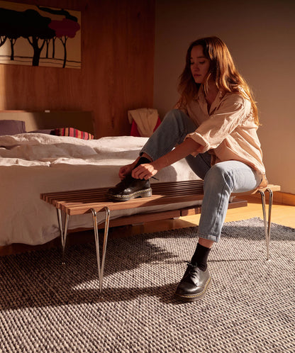 The Acton Slat Bench