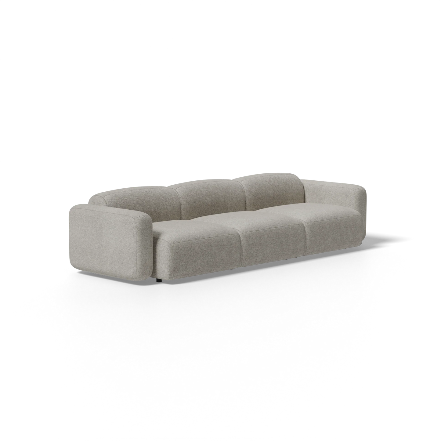 Three-Piece Soft Serve Sectional