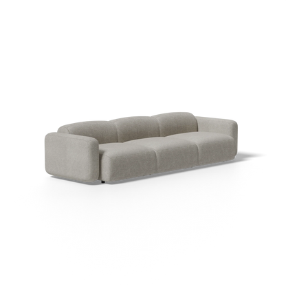 Three-Piece Soft Serve Sectional