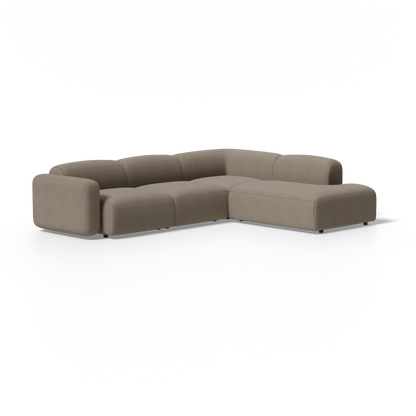 Four-Piece Soft Serve Sectional