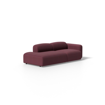Two-Piece Soft Serve Sectional