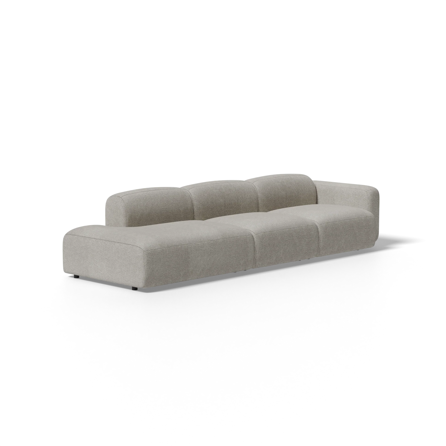 Three-Piece Soft Serve Sectional