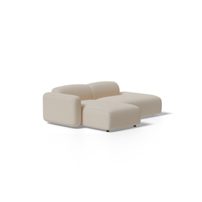 Two-Piece Soft Serve Sectional