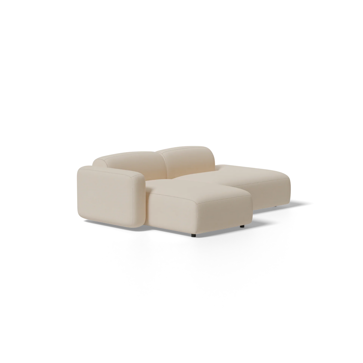 Two-Piece Soft Serve Sectional