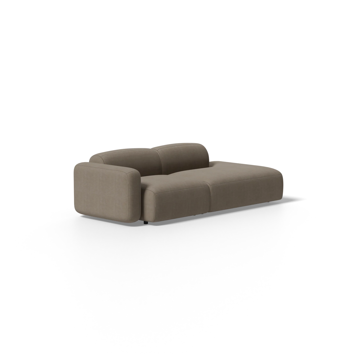 Two-Piece Soft Serve Sectional