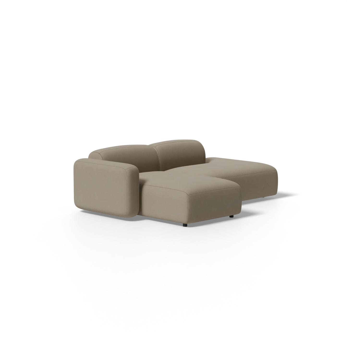 Two-Piece Soft Serve Sectional