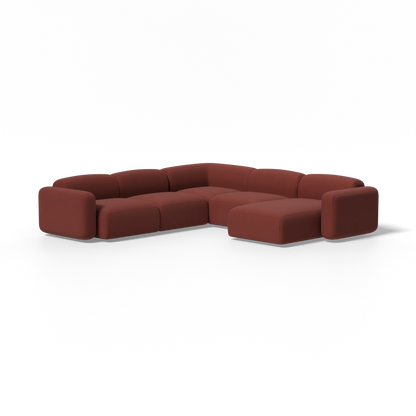 Five-Piece Soft Serve Sectional
