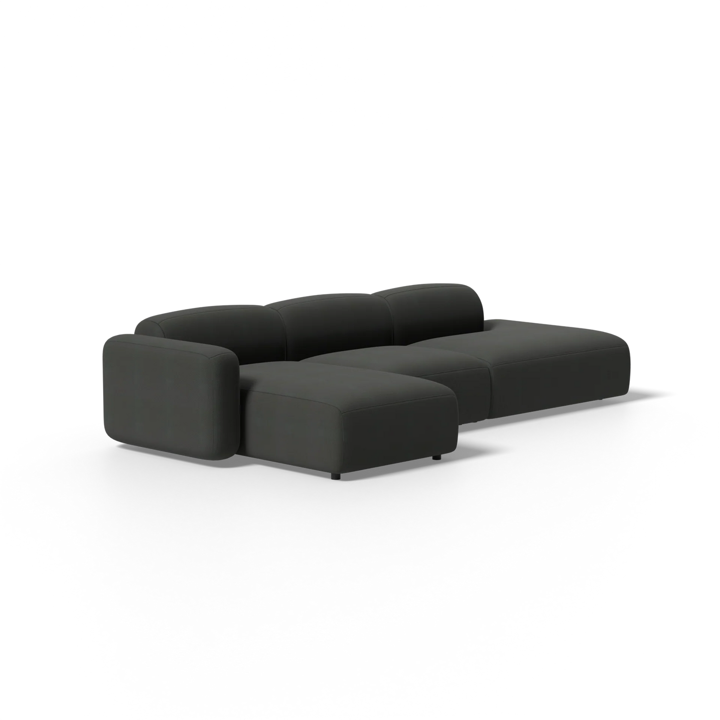 Three-Piece Soft Serve Sectional