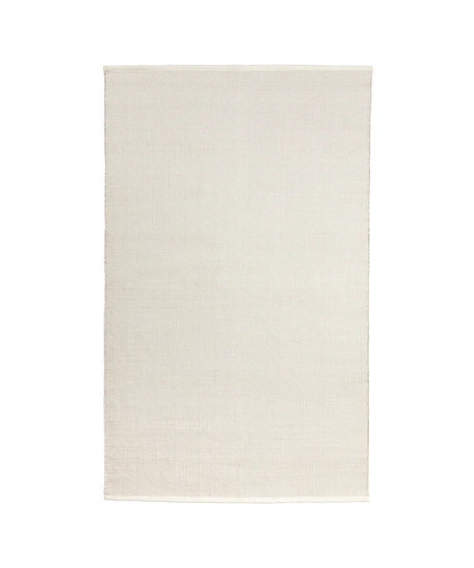 Grid Rug - Cream/White