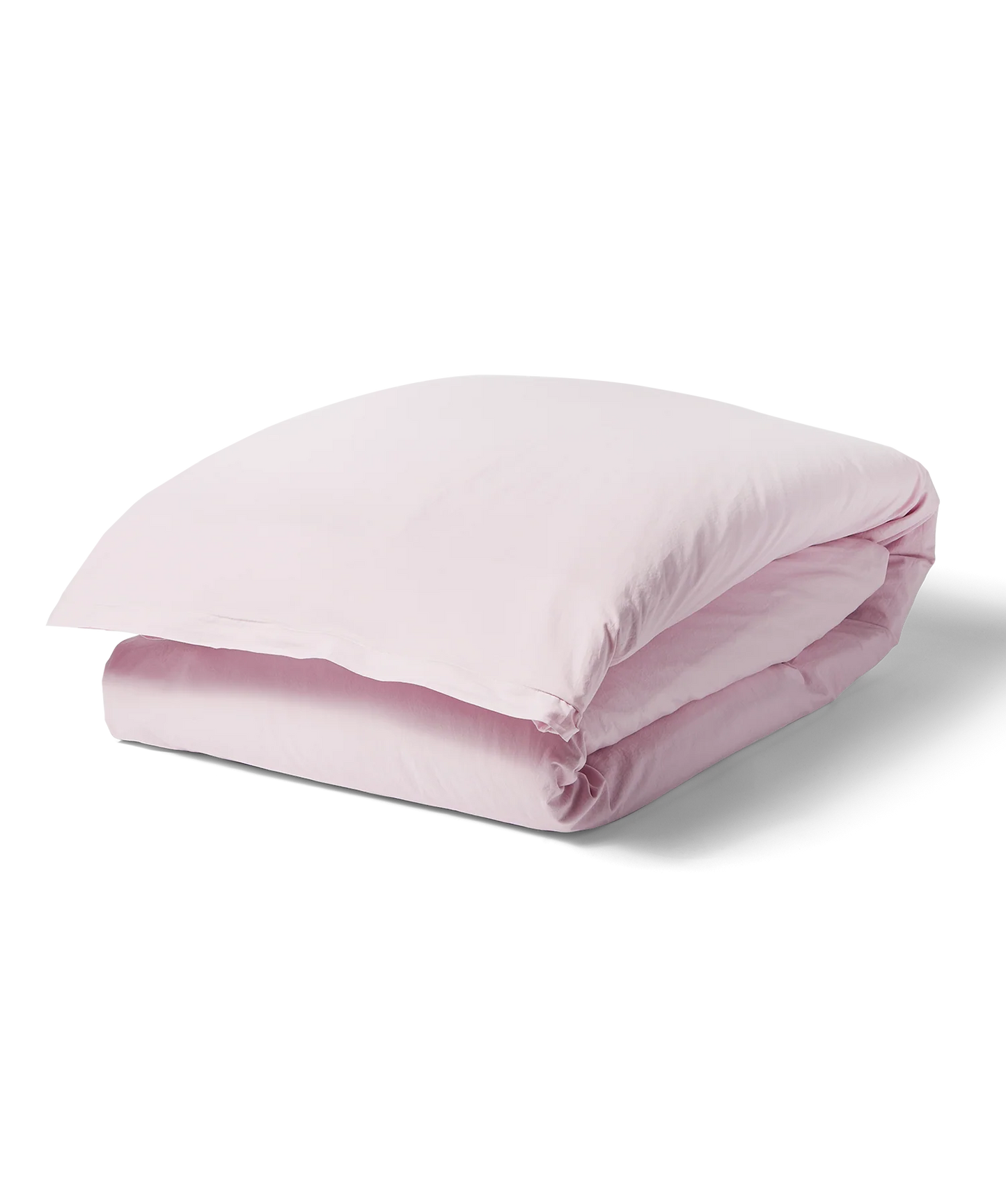 Percale Duvet Cover - Full/Queen - Pink