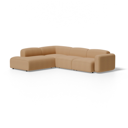 Four-Piece Soft Serve Sectional
