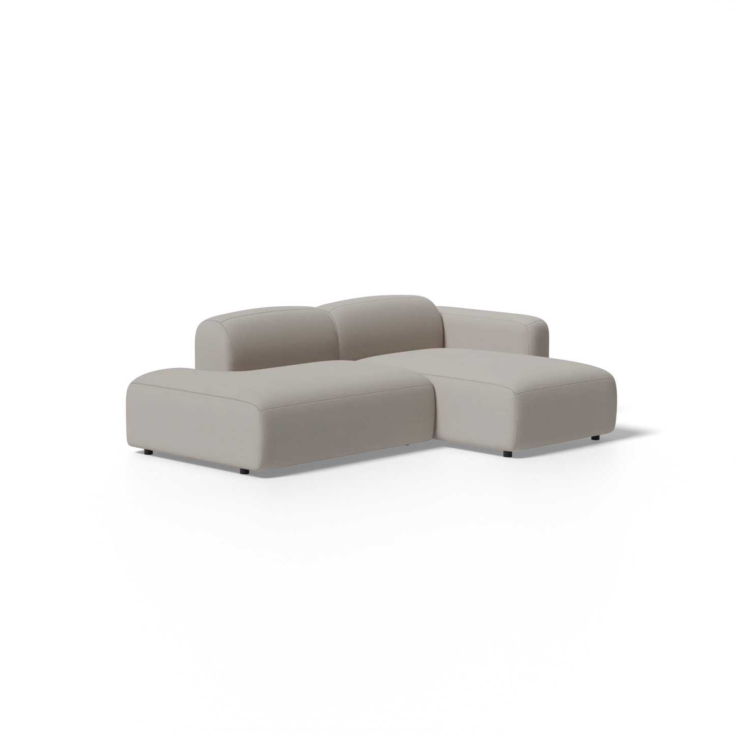 Two-Piece Soft Serve Sectional