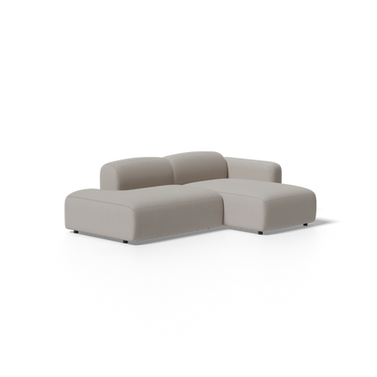 Two-Piece Soft Serve Sectional