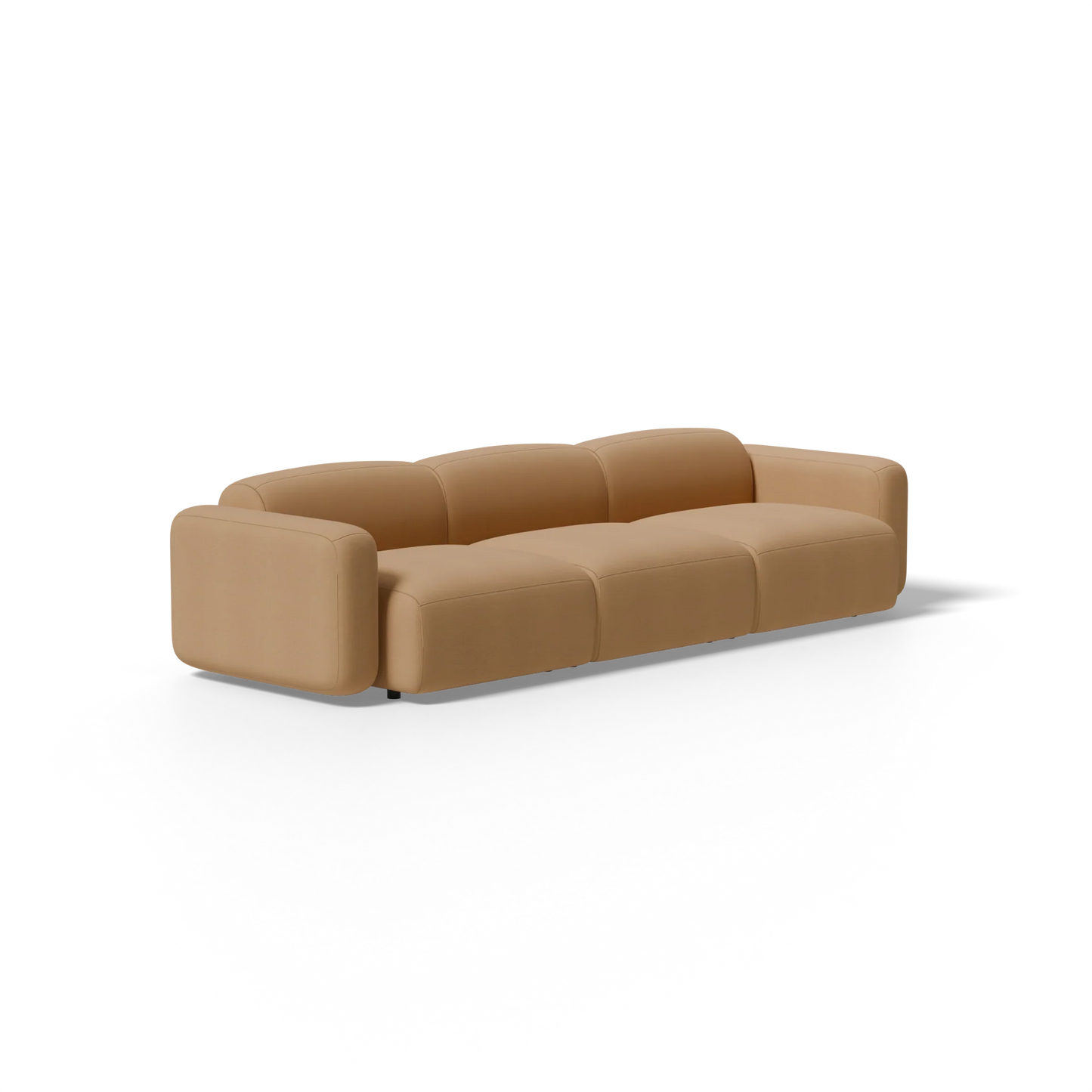 Three-Piece Soft Serve Sectional