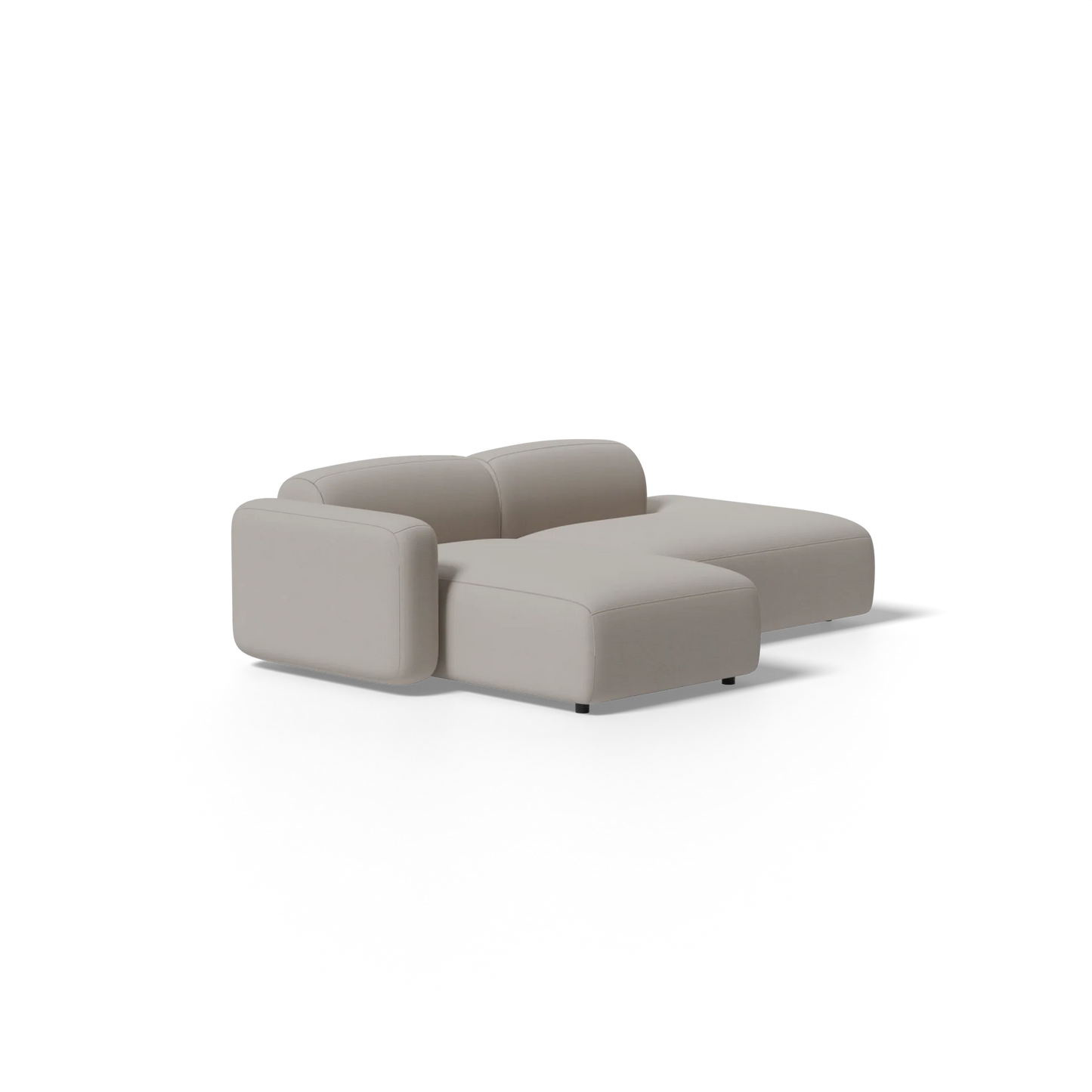 Two-Piece Soft Serve Sectional