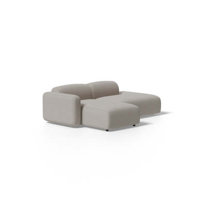 Two-Piece Soft Serve Sectional