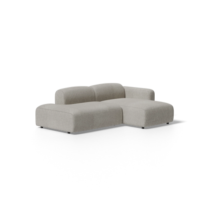 Two-Piece Soft Serve Sectional