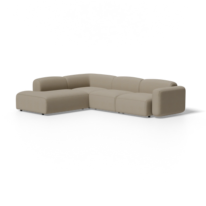 Four-Piece Soft Serve Sectional