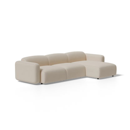 Three-Piece Soft Serve Sectional