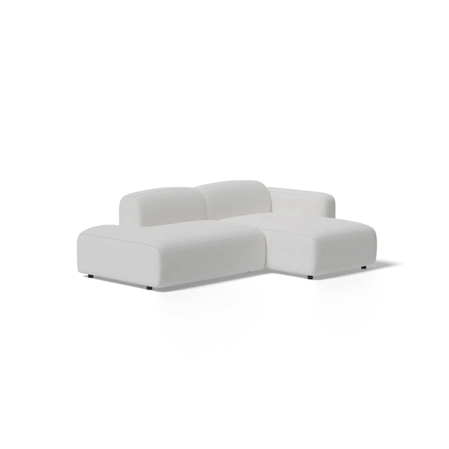 Two-Piece Soft Serve Sectional