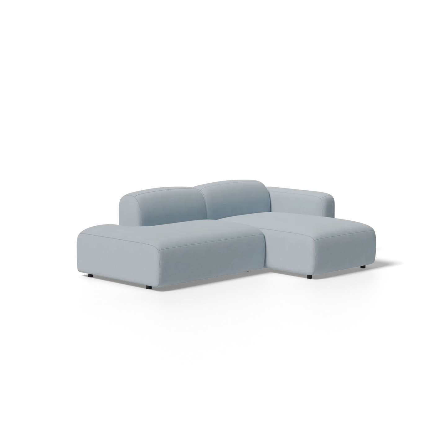 Two-Piece Soft Serve Sectional