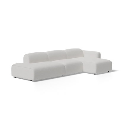 Three-Piece Soft Serve Sectional